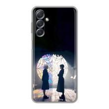Чехлы Венсдей на Sansung Galaxy M54 (5G) Уэнсдей (AlphaPrint) (Уэнздей и Инид)