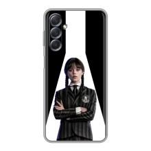 Чехлы Венсдей на Sansung Galaxy M54 (5G) Уэнсдей (AlphaPrint) (W-Wednesday)