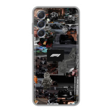 Чехол Формула1 на Sansung Galaxy M54 (5G) – Коллаж Ф1