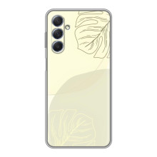 Чехол цветочный дизайн для Sansung Galaxy M54 (5G) – Зелёный фон