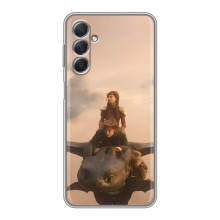 Чехол как приручить дракона на Sansung Galaxy M54 (5G) (Фильм дракон)