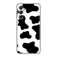 Чехол с принтом коровы на Самсунг М54 – Черный принт