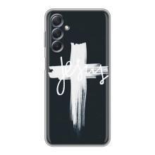 Чехлы для Самсунг М54 (Крест Иисуса) (Jesus)