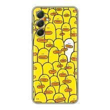 Силіконовий бампер з картинкою звірів для Sansung Galaxy M54 (5G) (Особливий)