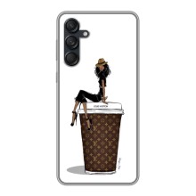 Чехлы Луи Витон для Samsung Galaxy M55 5G (AlphaPrint - LOUIS VUITTON) (кофе LOUIS VUITTON)