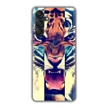Чохли з зображенням різних тварин на Samsung Galaxy M55 5G (Яскравий Тигр)