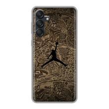 Чехлы для Samsung Galaxy M55 5G - с картинкой JORDAN (AlphaPrint) (Logo Jordan)
