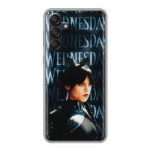 Чехлы с принтом Уэнсдей на Samsung Galaxy M55 5G – Уэнздей с ушками