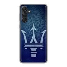 Чехлы с тематикой "Крутые машины" на Samsung Galaxy M55 5G (Лого Maserati)