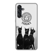 Чехлы VERSACE для Галакси М55 5G (PREMIUMPrint) – Доберман Версаче