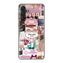 Чехол (Dior, Prada, YSL, Chanel) для Samsung Galaxy M55 5G (Бренды)