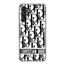 Чехол (Dior, Prada, YSL, Chanel) для Samsung Galaxy M55 5G (Christian Dior)