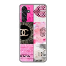 Чехол (Dior, Prada, YSL, Chanel) для Samsung Galaxy M55 5G (Модница)