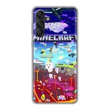 Чехол майнкрафт для Samsung Galaxy M55 5G – MINECRAFT