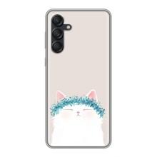 Чохол на тематику: Коти для Samsung Galaxy M55 5G – Білий котик