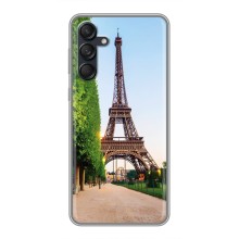 Чехол Эйфелева Башня для Samsung Galaxy M55 5G - (AlphaPrint) (Дорога в Париж)