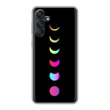 Чохол (ТПУ) з планетами на Samsung Galaxy M55 5G – Повнолуння