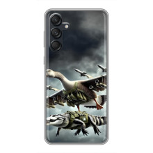 Чехол с мемами тралалело тралала для Samsung Galaxy M55 5G – Гусини и крокодило