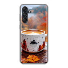 Чохол з унікальним дизайном 'Осінь з кавою' для Samsung Galaxy M55 5G – Кава на природі