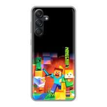Чохли для Samsung Galaxy M55 5G (Персонажі МайнКрафт) (Герой Майнкрафт)