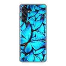 Силіконовий бампер з картинкою звірів для Samsung Galaxy M55 5G (Крила метеликів)