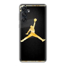 Силиконовый Чехол Nike Air Jordan на Самсунг Галакси М55 5Джи (Джордан 23)