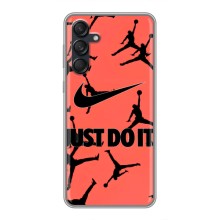 Силиконовый Чехол Nike Air Jordan на Самсунг Галакси М55 5Джи – Just Do It