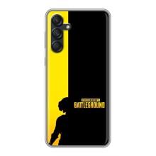 Чохол (TPU) з картинкою "Лого Пабг" на Самсунг Гелексі М55 5Джі – Battlegrounds