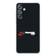 Чехлы (ART) Цветы на Samsung Galaxy M56 (VPrint) (Неожиданные цветы)