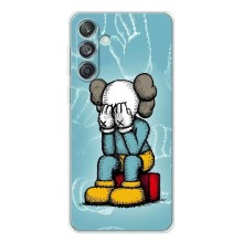 Чехлы для Samsung Galaxy M56 - Bearbrick Louis Vuitton (PREMIUMPrint) (Плач Bearbrick)
