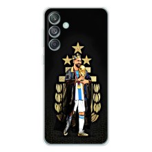 Чехлы для Samsung Galaxy M56 (Leo чемпион) (AlphaPrint) (Месси Король)
