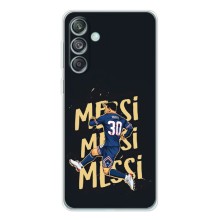 Чехлы для Samsung Galaxy M56 (Leo чемпион) (AlphaPrint) (Messi ПСЖ)