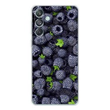 Чехлы с Фруктами для Samsung Galaxy M56 (VPrint) (Ежевика)