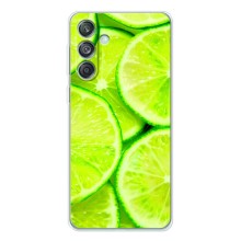 Чехлы с Фруктами для Samsung Galaxy M56 (VPrint) (Лайм)