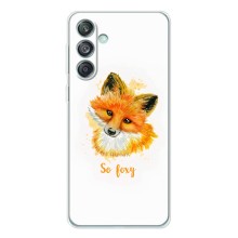 Чехлы с картинкой Лисички для Samsung Galaxy M56 (VPrint) (Девочка Лиса)