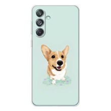 Чехлы с собаками для Samsung Galaxy M56 (VPrint) (Корги)