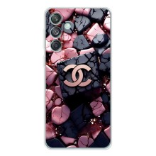Чехол (Dior, Prada, YSL, Chanel) для Samsung Galaxy M56 (Шанель)
