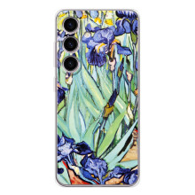 Чохол для смартфону Samsung Galaxy M56 Художнє Мистецтво – Картина квіти Іриси