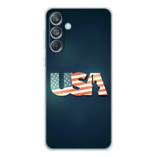 Чохол Прапор USA для Samsung Galaxy M56