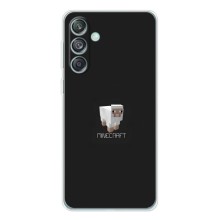 Чехол Майнкрафт на Samsung Galaxy M56 (AlphaPrint) Minecraft (Овечка Майнкрафт)