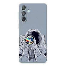 Чехол NASA для Samsung Galaxy M56 (AlphaPrint) (Космонавт фото)