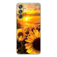 Чохол з Квітами для Samsung Galaxy M56 (поле соняшників)