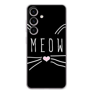 Бампер с изображением Котиков для Галаксі М56 (КОТИК MEOW)