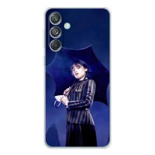 Силиконовый чехол с картинкой для Samsung Galaxy M56 (Венсдей)