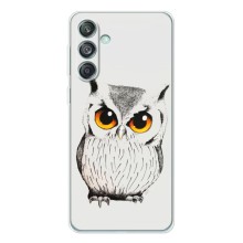 Чехол с птицами на Samsung Galaxy M56 (VPrint) (Милая Сова)