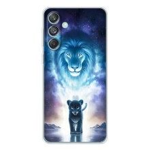 Чехол со Львом для Samsung Galaxy M56 (VPrint) (Маленький лев)