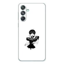 Чехлы Венсдей на Samsung Galaxy M56 Уэнсдей (AlphaPrint) (танец Уэнздей)