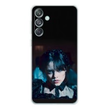 Чехлы Венсдей на Samsung Galaxy M56 Уэнсдей (AlphaPrint) (взгляд Уэнздей)