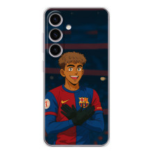 Чехол с футболистом Ламин Ямаль Samsung Galaxy M56 (Футболист Ямал)