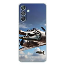 Чехол с мемом Тралалело тралала на Samsung Galaxy M56 (Бомбардиро крокодило)